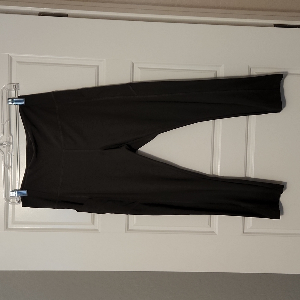 Womens Olive Green Athletic Leggings size M